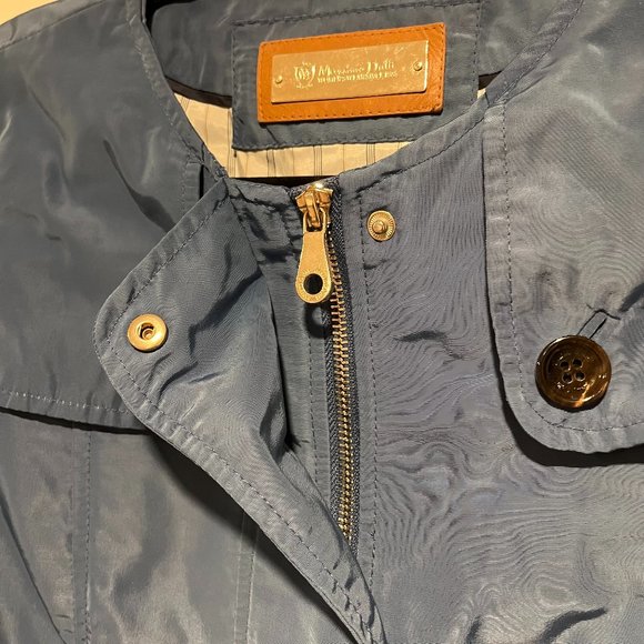 Navy collarless jacket Massimo Dutti - Picture 6 of 6